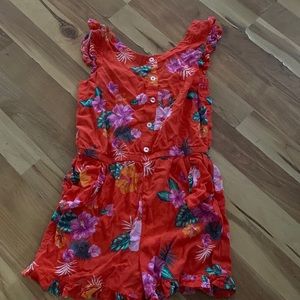 Hawaiian kids romper